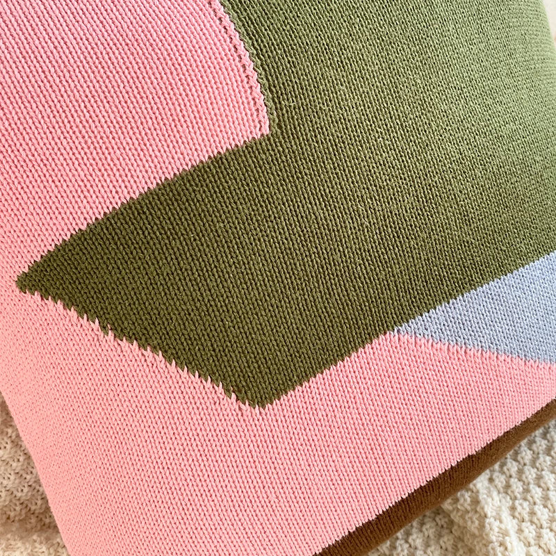 DecorBites™ Knitted Cushion Cover Set for Home Decoration in Living Room Bedroom Sofa