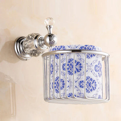 Juego de accesorios de baño DecorBites™ Crystal Brass Gold