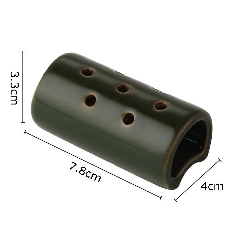 DecorBites™ Lotus Seedpod Ceramic Vase Artificial Flower Pot Modern Desk Decor