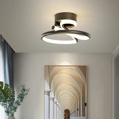 DecorBites™ Heart Line LED Chandelier for Bedroom and Living Room