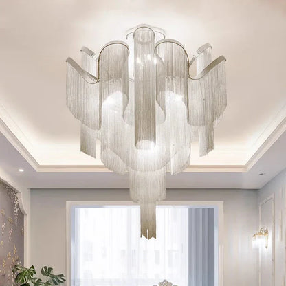 DecorBites™ LED Chandeliers for Living Room Modern Home Decor Pendant Light Fixtures