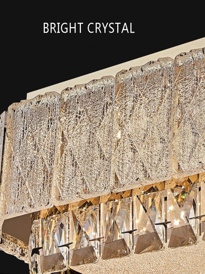 DecorBites™ Glass Crystal LED Ceiling Lamp Modern Minimalist Home Décor Light Fixtures