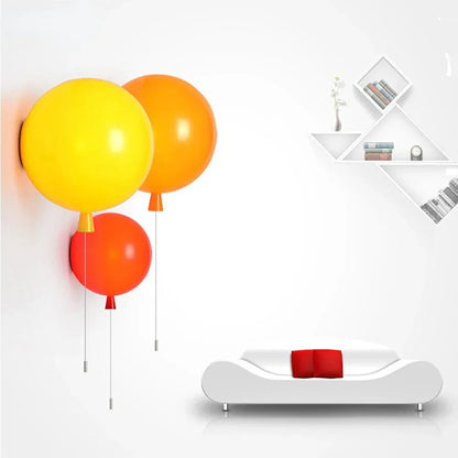 Decorbites™ Bunte Ballon-LED-Wandleuchten mit Speicherfunktion