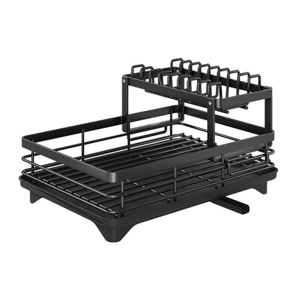 DecorBites™ Kitchen Counter Organizer Rack for Dishes, Knives, Pots, Utensils & Tableware Storage