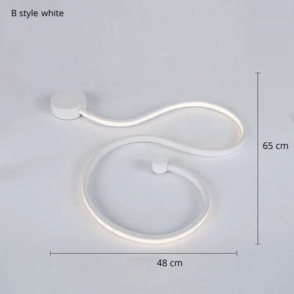 DecorBites™ Iron Body Wall Lamps LED Lights Fixture for Bedroom, Living Room, Study, Hotel