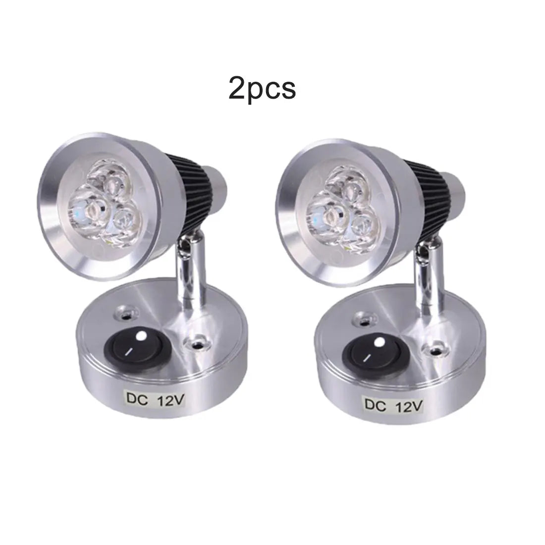 ديكوربايتس™ مصابيح داخلية للقوارب، 3 واط 3000 كلفن، أبيض دافئ، مصباح قراءة مرن يُثبّت على الحائط