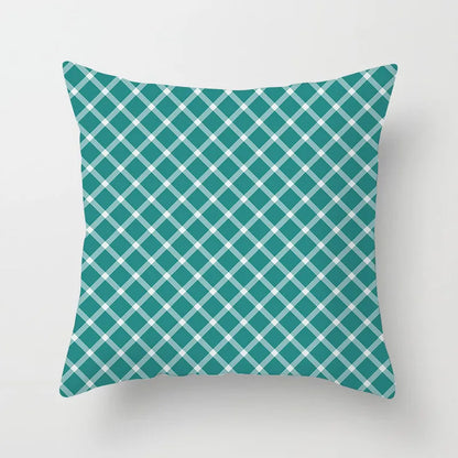 DecorBites™ Leaf Feather Cushion Covers Geometric Heart Print Pillowcase Home Decor