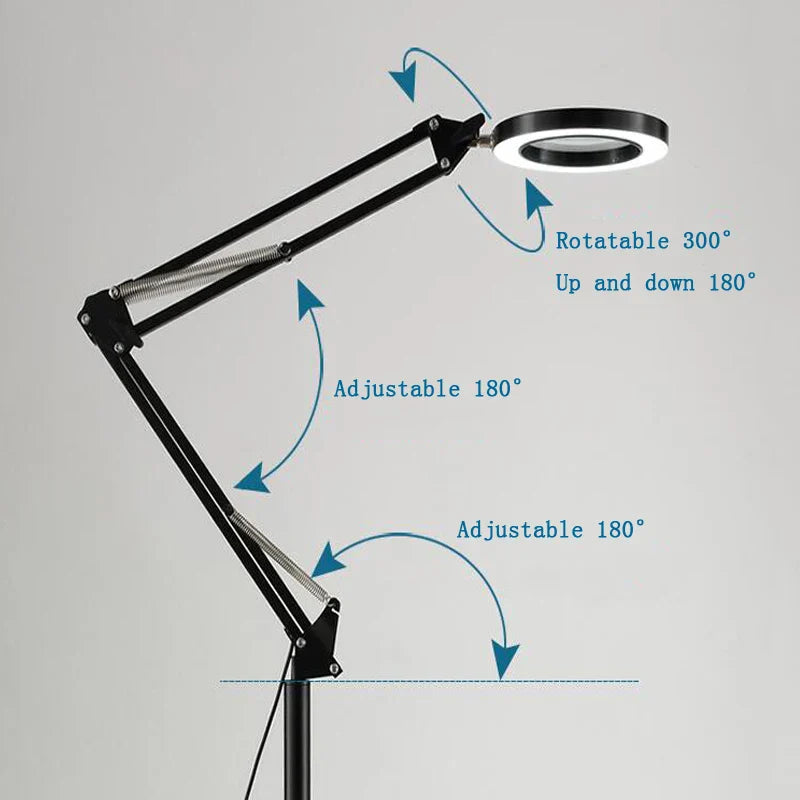 ديكوربايتس™ - ضوء القمر LED 25 واط لجمال الحواجب والوشم وإطالة الرموش