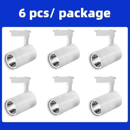 DecorBites™ COB Chandelier Track Ceiling LED Spotlights for Living Room, Store Rail Lighting