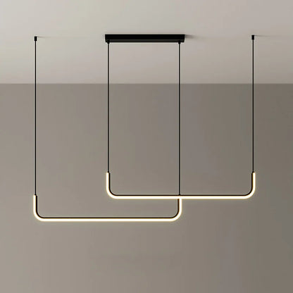 Lámpara colgante LED negra DecorBites™ para comedor, cocina o bar