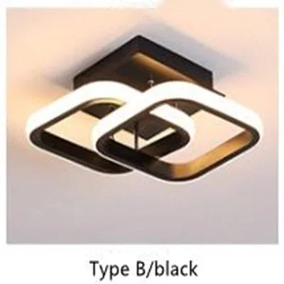 DecorBites™ LED Ceiling Lights: Modern Home Lighting for Bedroom Living Room Corridor Balcony