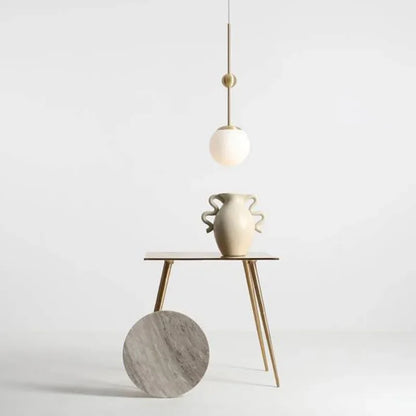 DecorBites™ Gold Glass Chandelier 3-Head Lamp Fixture for Living & Dining Room