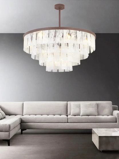 DecorBites™ Cloud Glass LED Pendant Light - Dimmable Designer Home Decoration