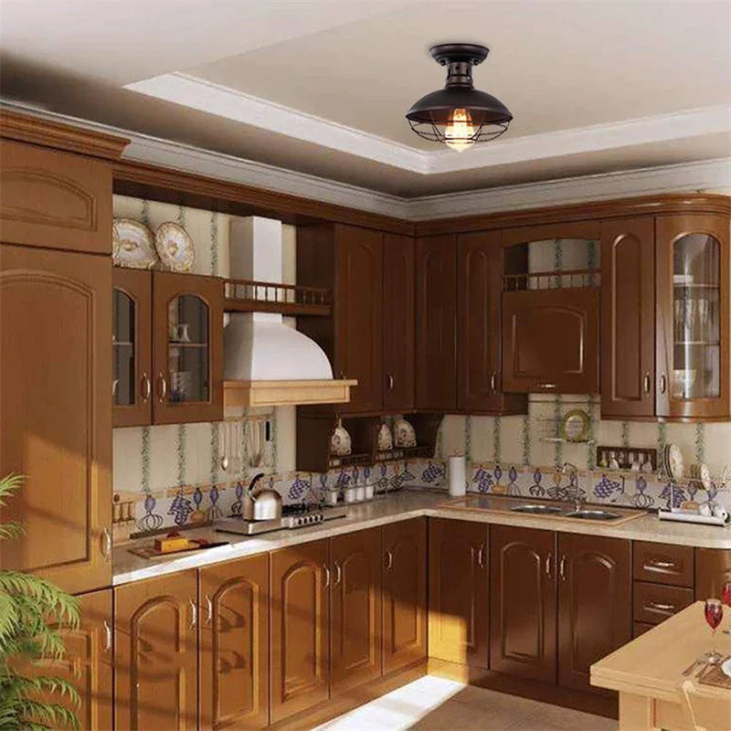 DecorBites™ Industrial Ceiling Light for Bedroom Corridor Foyer Stair Balcony Lampara Techo