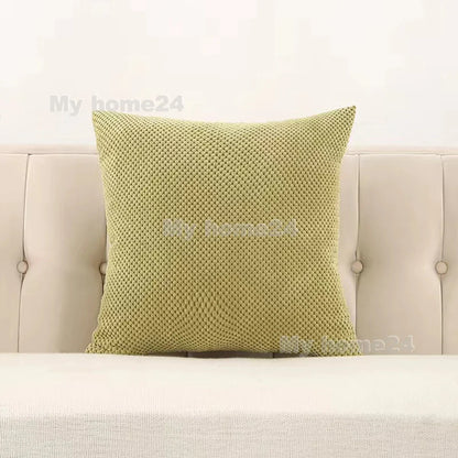 Decorbites™ Kordflanell Maiskernen Kissenbezug in Einheitsfarbe für die Dekoration des Wohnzimmer-Sofas zu Hause