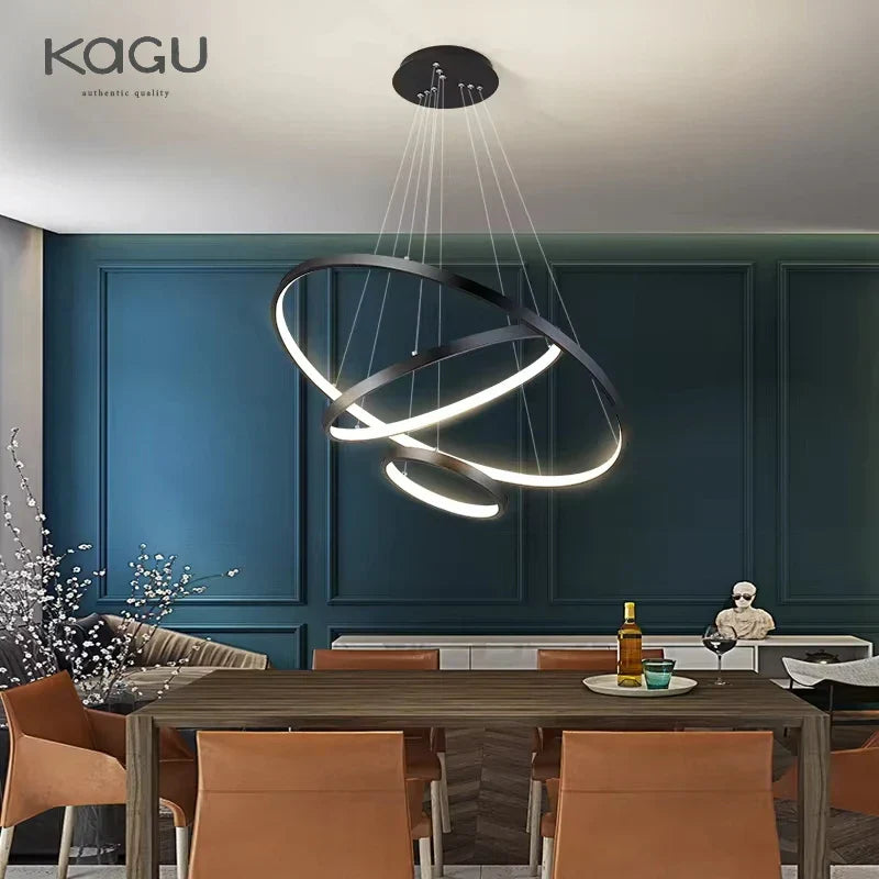 Lámpara colgante redonda LED DecorBites™ para iluminación interior moderna del hogar