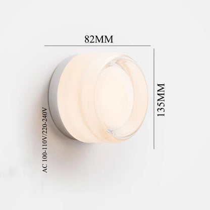 DecorBites™ LED Wall Sconce Light Luxury Modern Creative Acrylic Bedroom Living Room Lamp