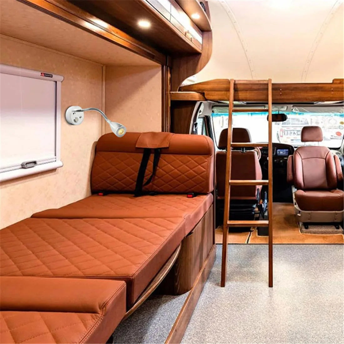 Luces LED DecorBites™ con cargador USB e interruptor de control táctil para vehículos