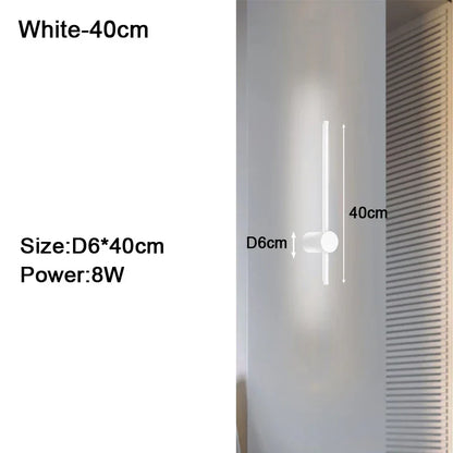 DecorBites™ Dimmable LED Wall Lights 360° Rotatable Indoor Wall Sconce