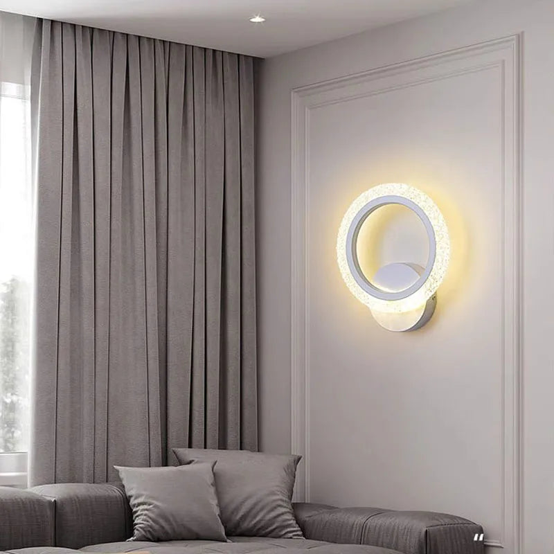 DecorBites™ LED Metal Acrylic Wall Light for Modern Minimalist Decor