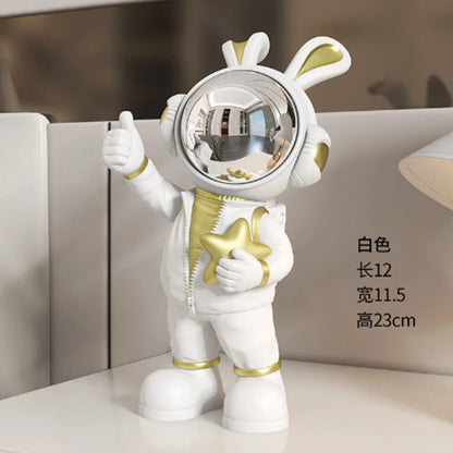 DecorBites™ Astronaut Resin Sculpture for Home & Office Decor