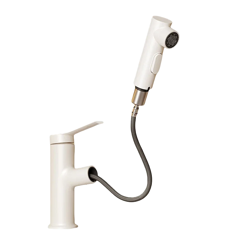 DecorBites™ Basin Pull-out Faucet for Bathroom Sinks - Hot and Cold Water Tap