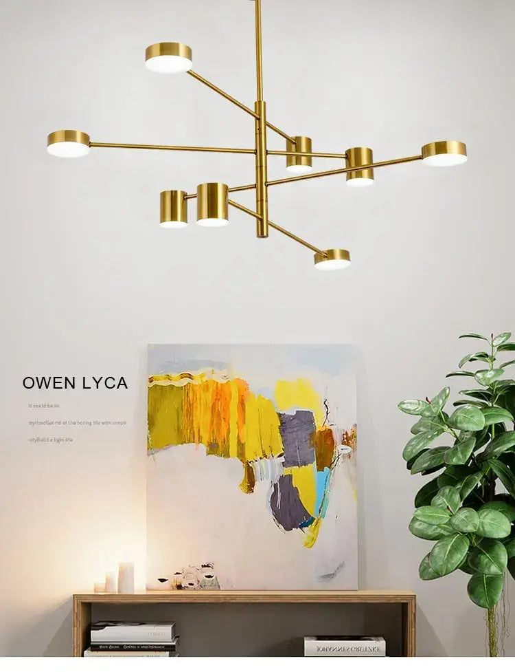 DecorBites™ Stylish Led Chandelier for Home Decor