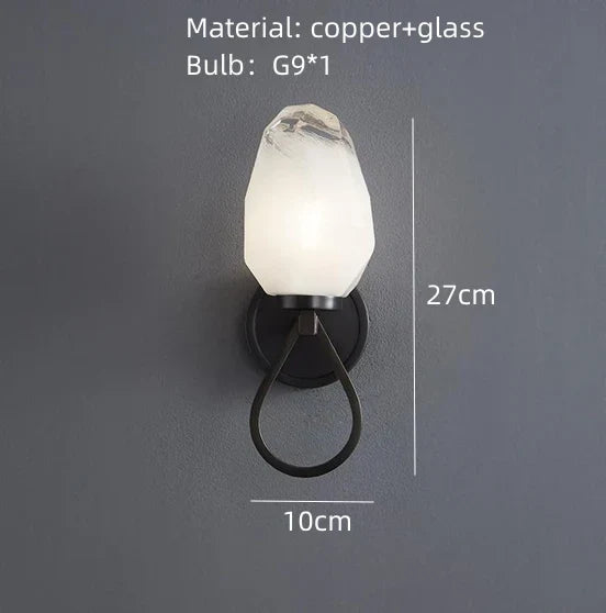 DecorBites™ Adjustable Brass Chandelier with G9 Bulb in Black Gold Copper for Kitchen & Restaurant