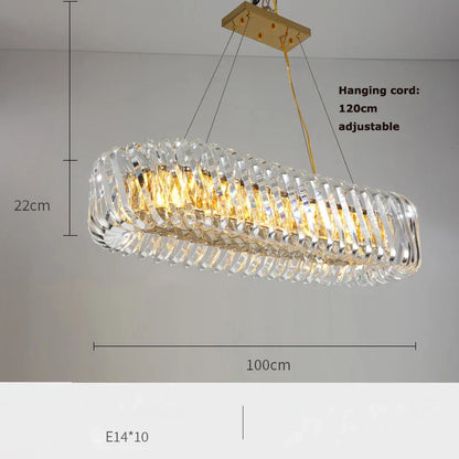 DecorBites™ Gold LED Chandelier 2025 New Trend for Living Room