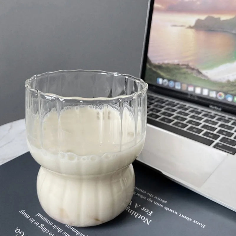 DecorBites™ Glass Coffee Mug 2023