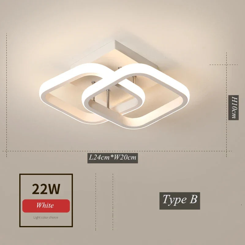 Modern Aisle Ceiling Light