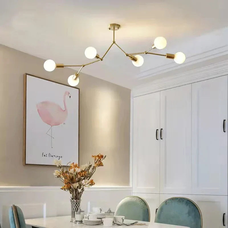 Industrial LED Ceiling Chandelier
