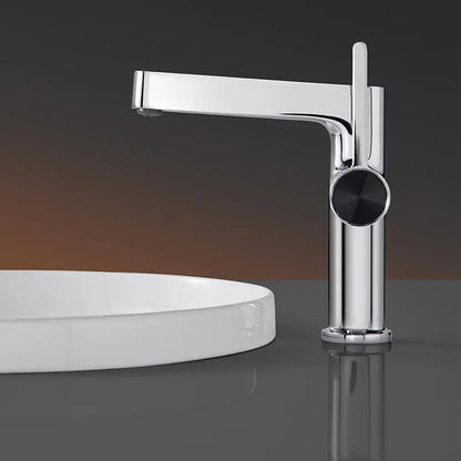 DecorBites™ Basin Faucet: Gold, Black, Chrome Bathroom Tap for Washbasin with Hot Cold Water