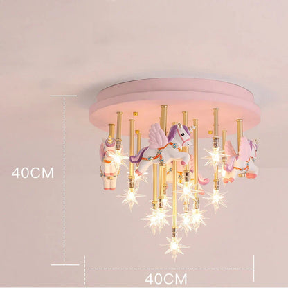 DecorBites™ Anime Animal Ceiling Light for Kids' Room Decor