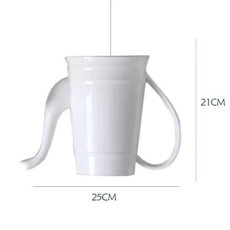 DecorBites™ Ceramic LED Pendant Lights: Nordic Teapot Design for Modern Living and Kitchen.