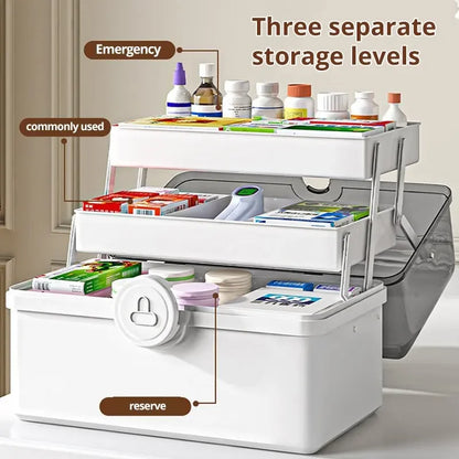 DecorBites™ Large Capacity Medicine Organizer