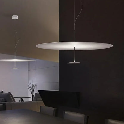 DecorBites™ Gold Black Pendant Light for Living Room, Elegant Minimalist Ring Suspension Lamp