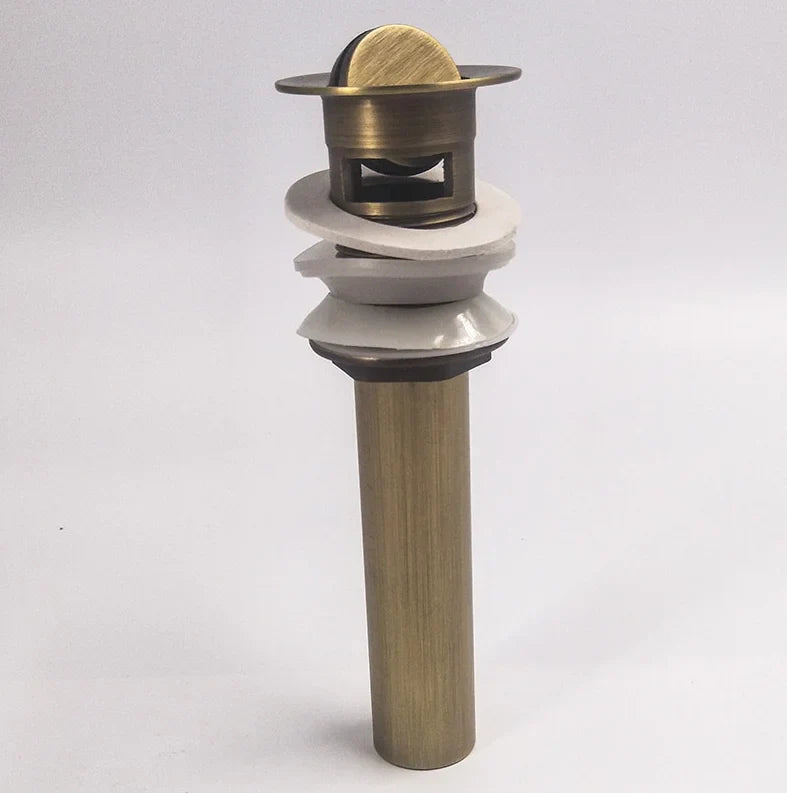 مصفاة حوض من النحاس العتيق من DecorBites™ - ملحق حمام