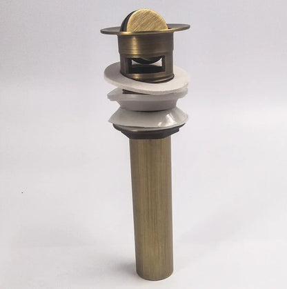 مصفاة حوض من النحاس العتيق من DecorBites™ - ملحق حمام