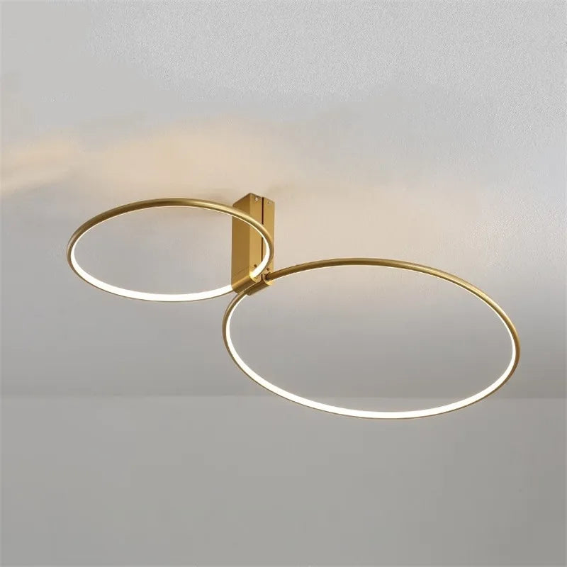 DecorBites™ Circular LED Ceiling Light for Bedroom - 360 Degree Rotation