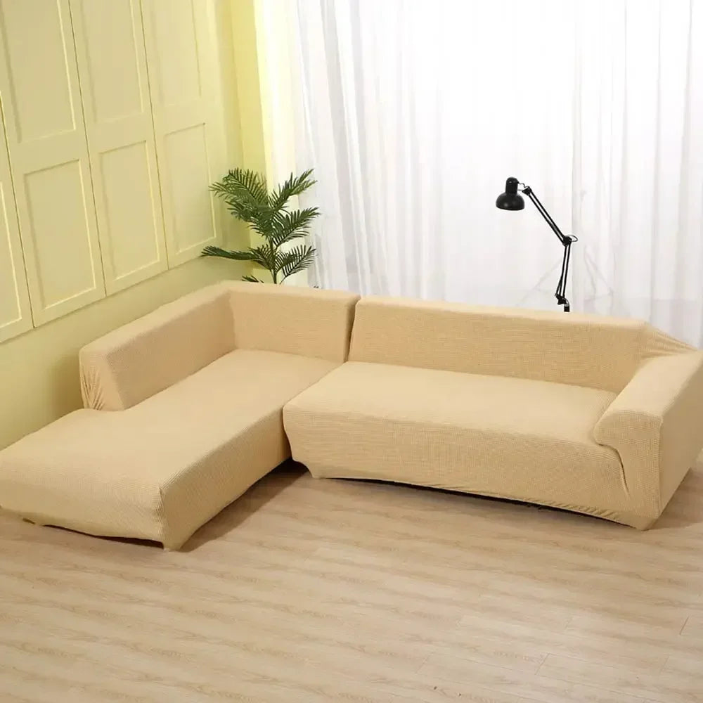 Decobites Stretch Sofa Cover Slipcover Protector for Chair Loveseat L Shape Sofa