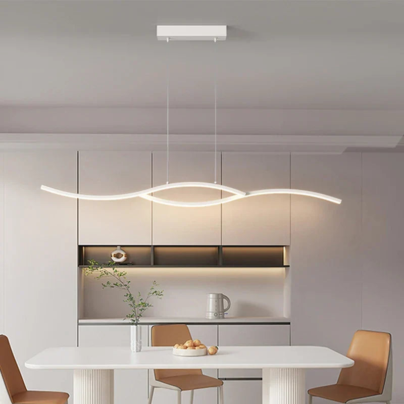 Lámpara colgante LED DecorBites™: Iluminación nórdica moderna para comedor, cocina, oficina o sala de café