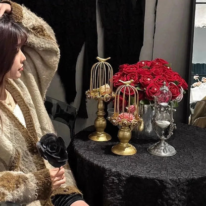 DecorBites™ Birdcage Style Ornament for Wedding & Home Décor Table Centerpieces