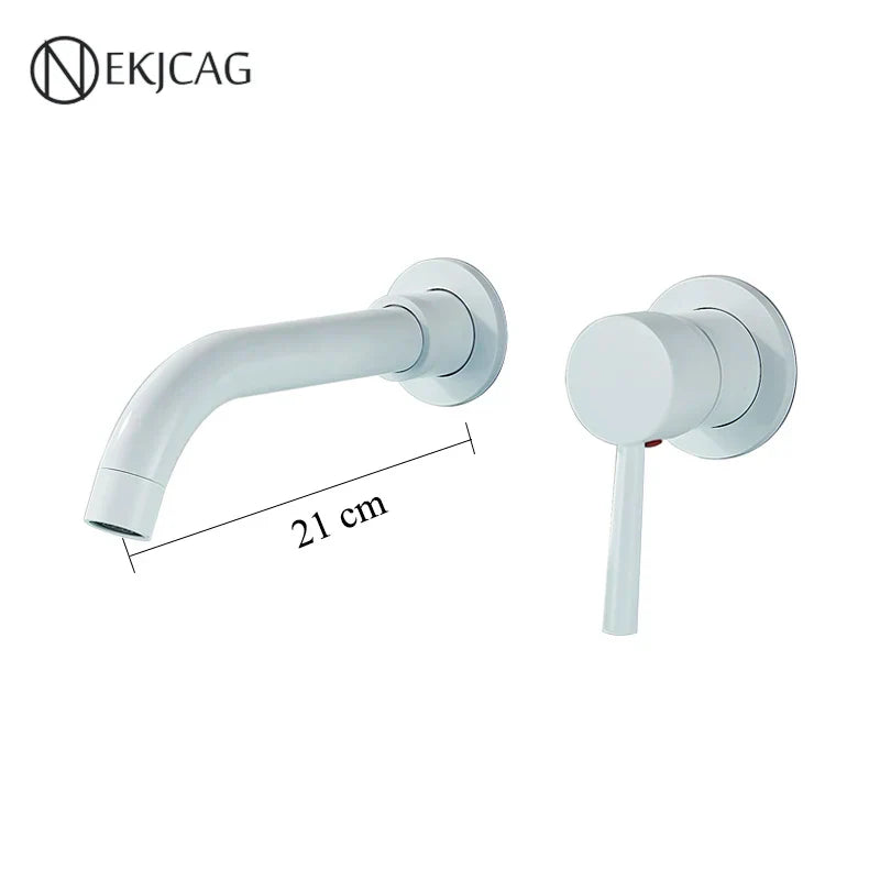 Grifo de la Cuenca de Oro Decorbites™: Asa Única, Agua Caliente y Fría, Acabado en Negro Mate