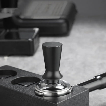 DecorBites™ Espresso Tamper Set: 51/53/58mm Barista Tools with Calibrated Spring Loaded Pressure