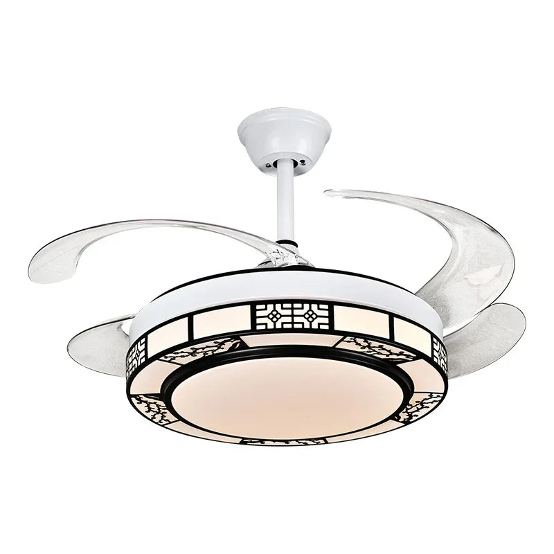 DecorBites™ 42" Acrylic LED Ceiling Fan Light with Remote Control - Dimmable