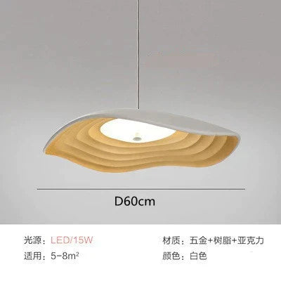 DecorBites™ Lotus Leaf Chandelier: Nordic Minimalist Design, Modern LED Pendant Lamp