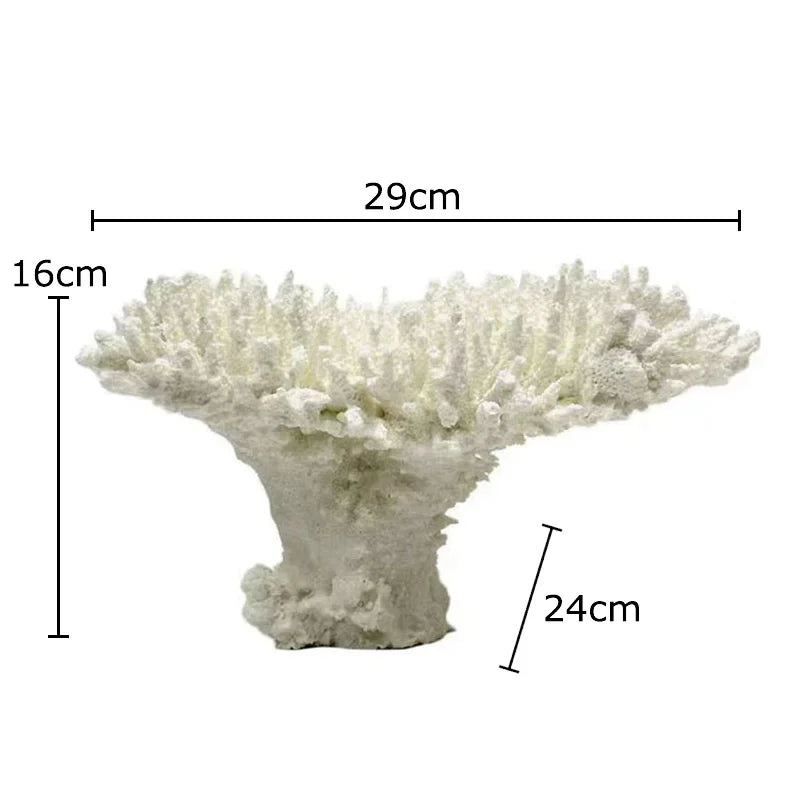 Escultura de árbol de coral DecorBites™ Adorno decorativo para estética moderna