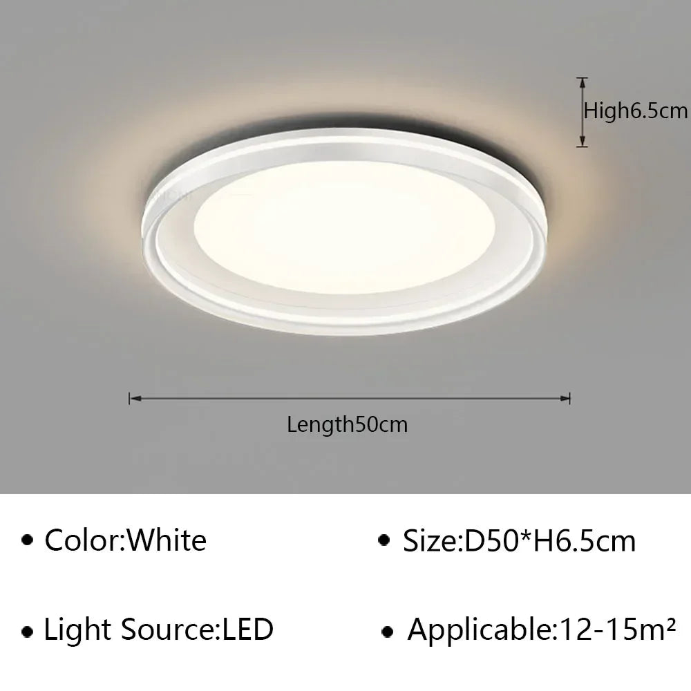 Lámpara de techo geométrica LED DecorBites™ para sala de estar, comedor, estudio, dormitorio, pasillo o balcón.