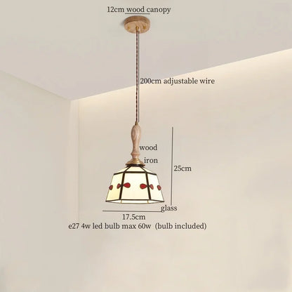 Decorbites™ Japanisches Vintage-LED-Kupfer-Hängeleuchte für Küche, Bar, Café und Wohnzimmer